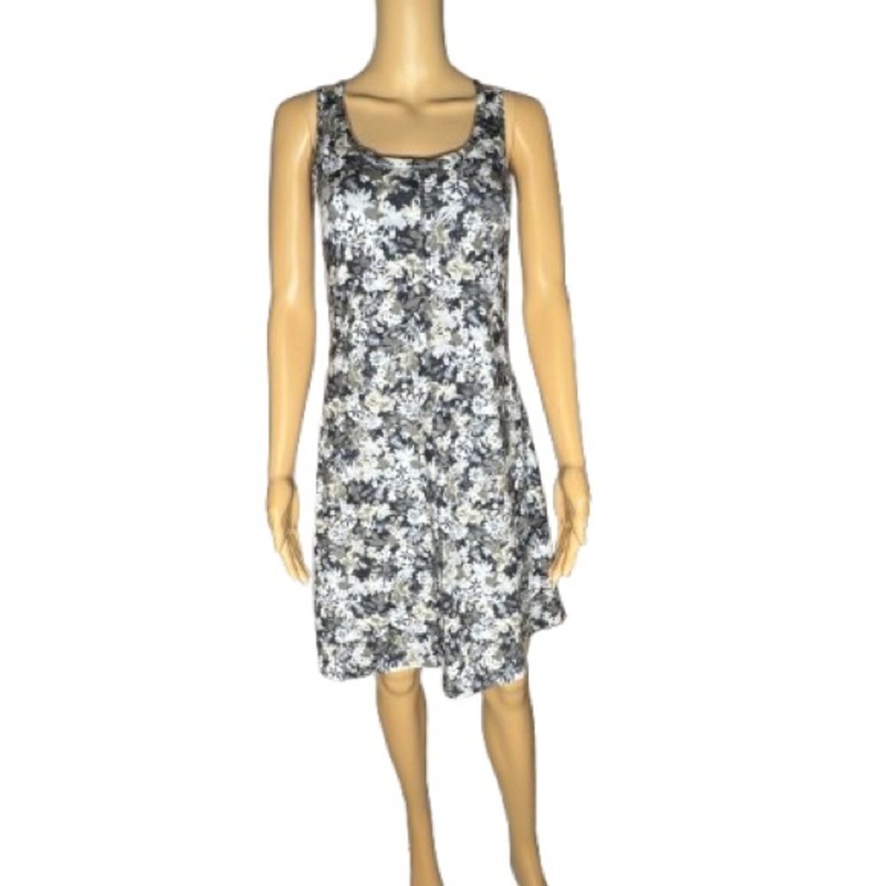 Patagonia Multicolor Activewear Lattice Back Floral Summer Dress Size X-Small